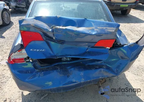 2007 Honda Civic Ex from USA, damaged, VIN 1HGFA16827L109189